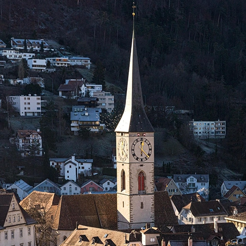 Chur, Church, Tower
