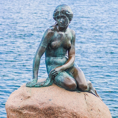 Copenhagen, Denmark, Mermaid