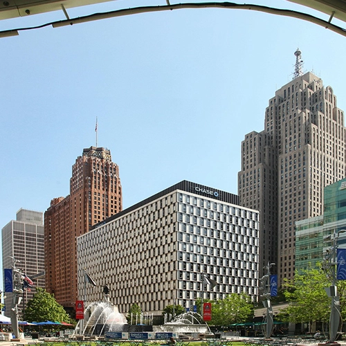 Detroit, Campus martius, Park