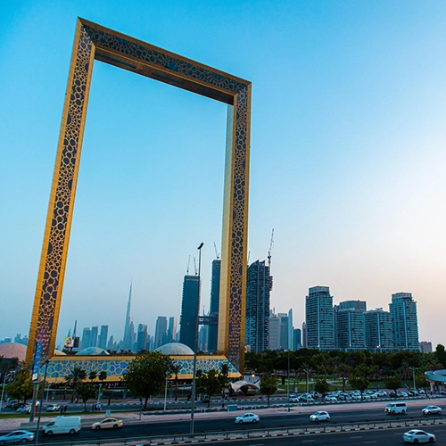 Dubai, Frame, Landmark