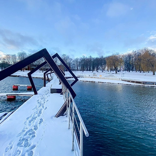 Elektrėnai Pontoon Pier