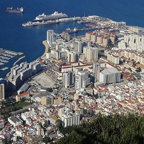 Gibraltar, Port, My ship