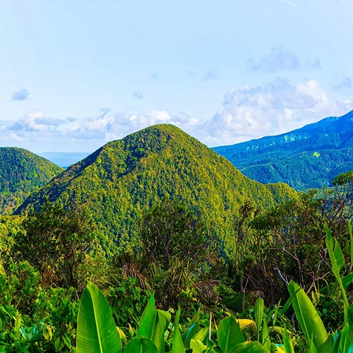 Guadeloupe, Mountains, Landscape