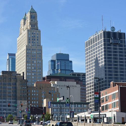 Kansas city, Missouri, Downtown