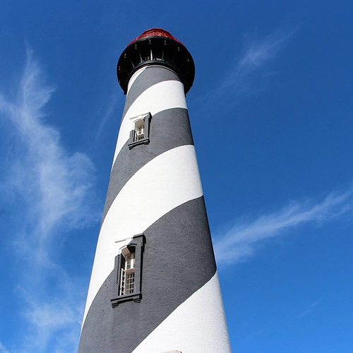 Lighthouse, Saint augustine, Sky