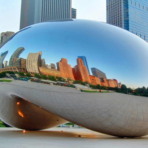 Millennium Park & Cloud Gate (“The Bean”)