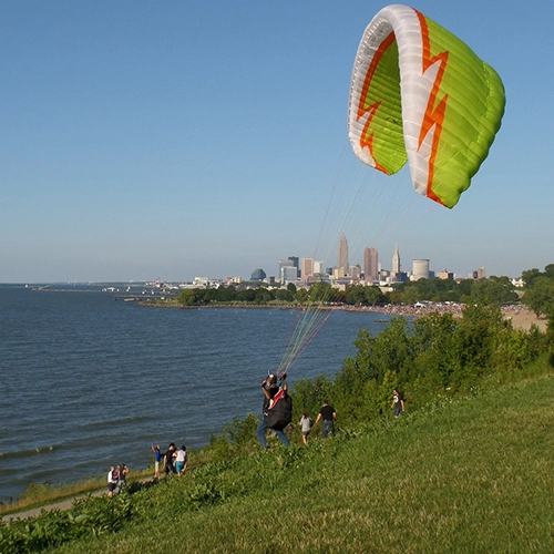 Parasailing, Lakewood park lakewood oh, Cleveland oh