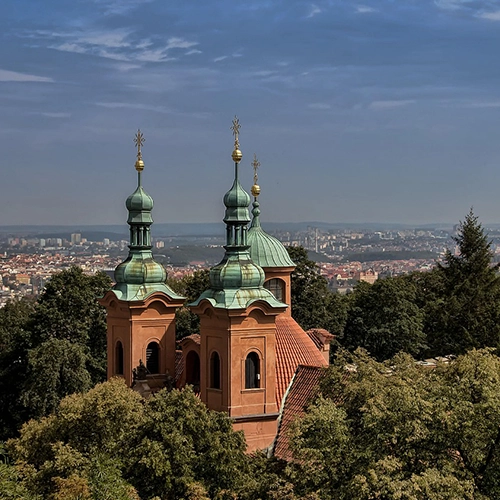 Prague, Czechia, The baptist cathedral of st lawrence
