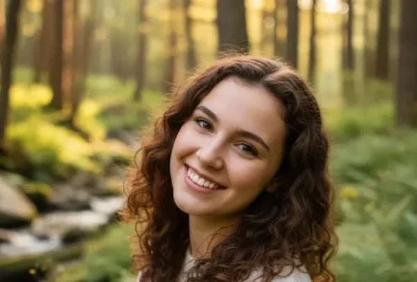 natural backgrounds for impressive headshots