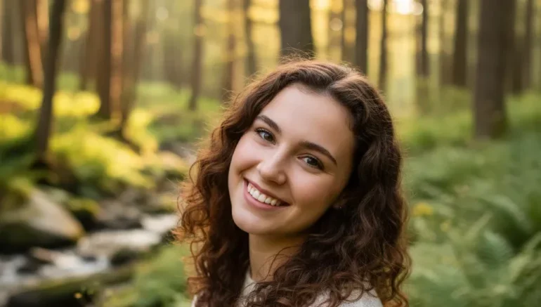 natural backgrounds for impressive headshots