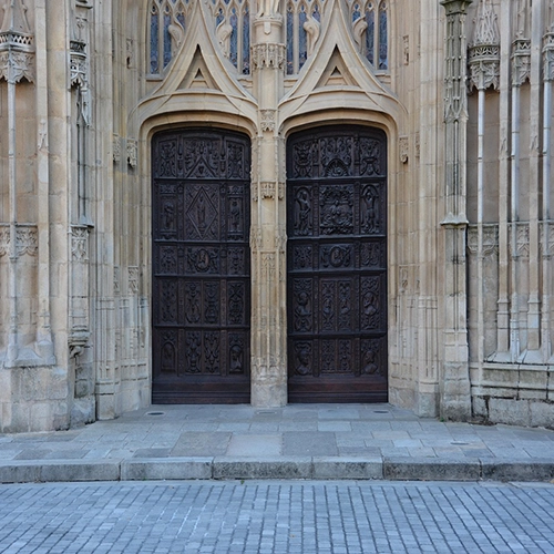 Door, Drink, Cathedral