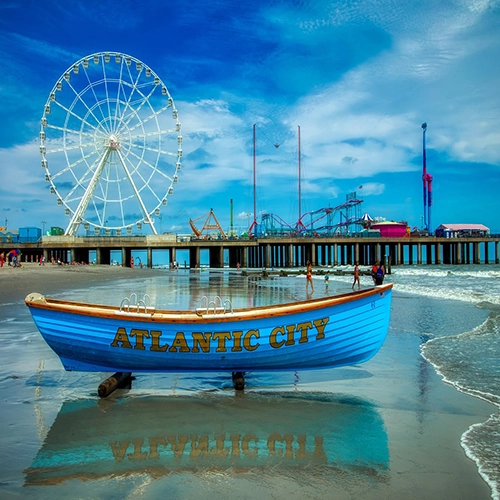Atlantic city, New jersey, America