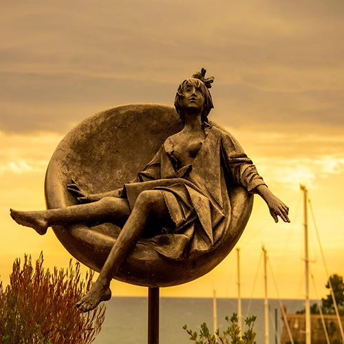 Bronze, Sculpture, Monaco