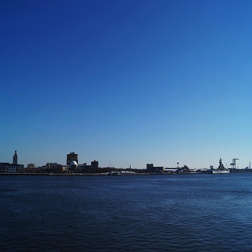 Camden, New jersey, Shoreline