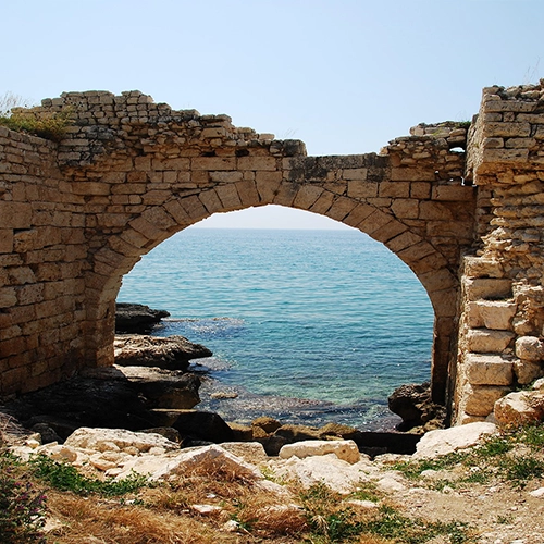 Cape anamur, Turkey, Archway