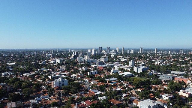 City, Buildings, Paraguay