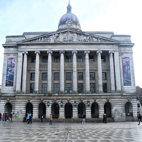 Council house, Uk, Nottingham