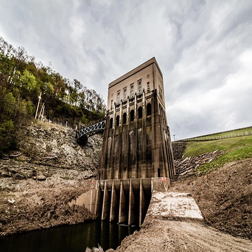 Dam, Structure, River