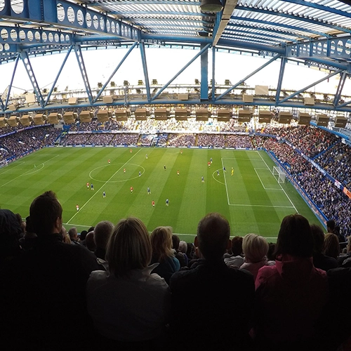 Football field, Etihad stadium, Manchester