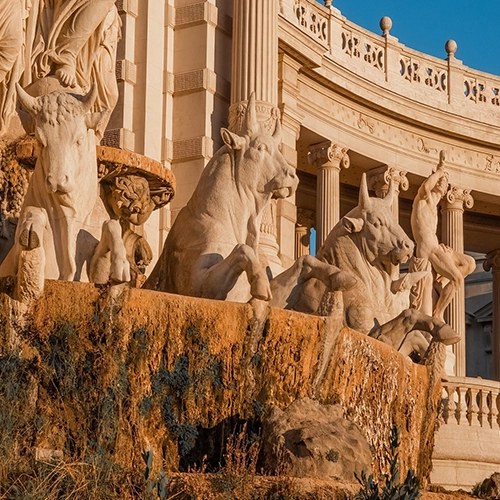 France, Marseille, Statue