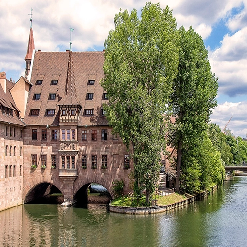 Holy spirit hospital, House, Nuremberg