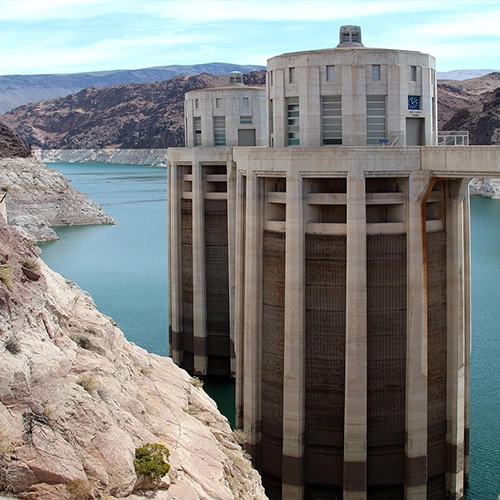 Hoover dam, Nevada, Water
