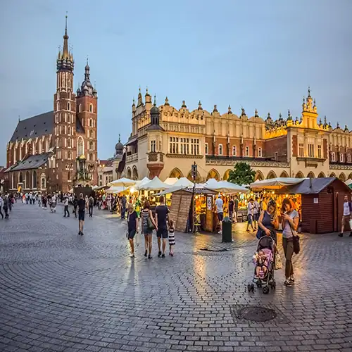 Krakow, Town, Square