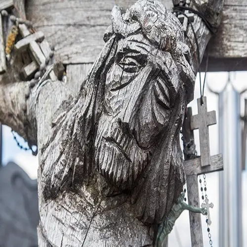 Lithuania, Siauliai, Mountain of crosses