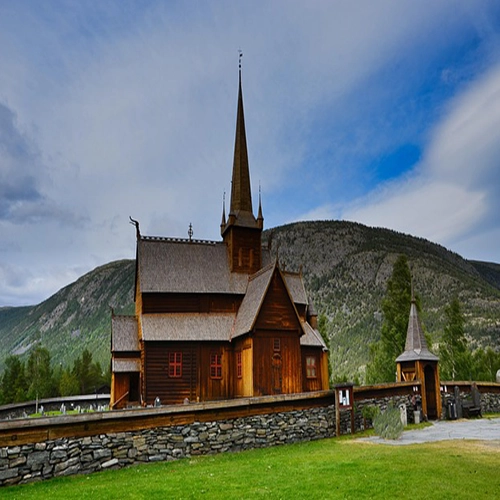 Lom stave church, Museum, Norway