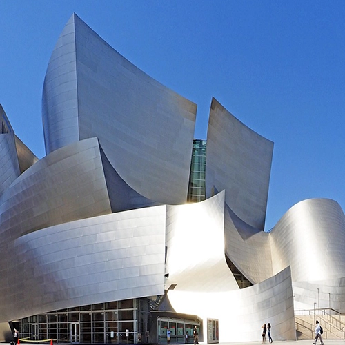 Los angeles, Disney hall, Architecture