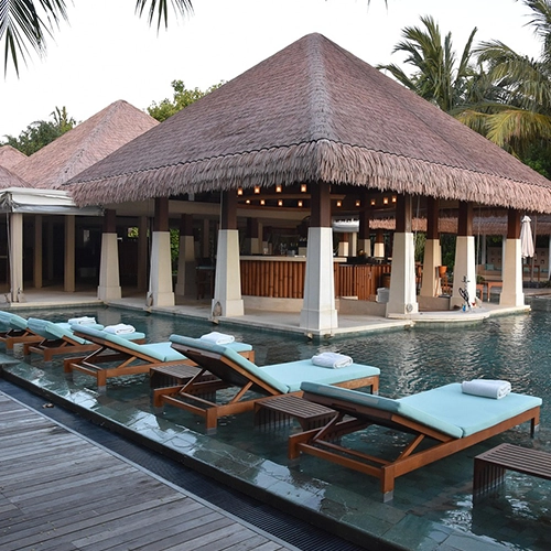 Maldives, Resort, Beach