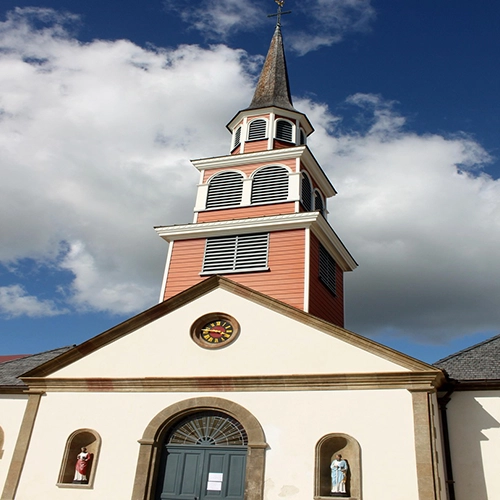 Martinique, The handles of arlet, Church
