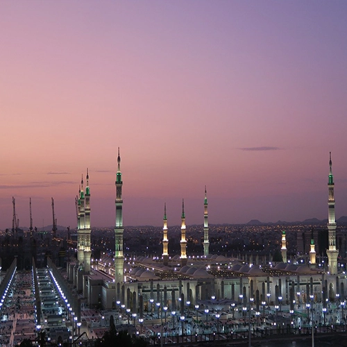 Masjid prophetic, Medina, Religion