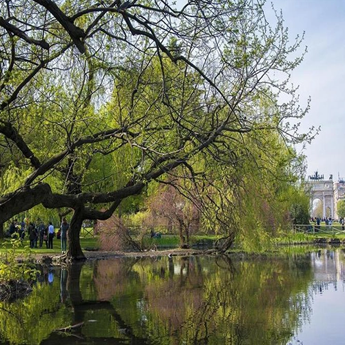 Milan, Park, Italy