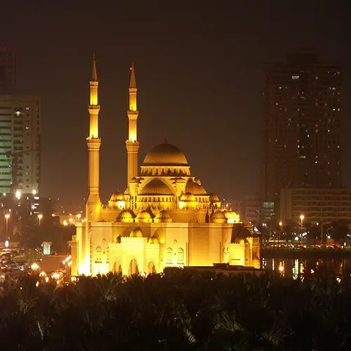 Mosque, Sharjah, Uae