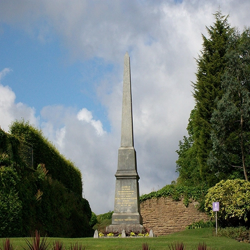 Obelisk, Nottingham, Castle