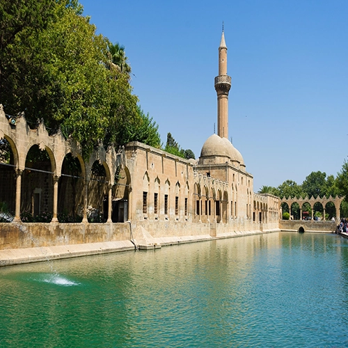 Pool of abraham, Sanliurfa, Sunset