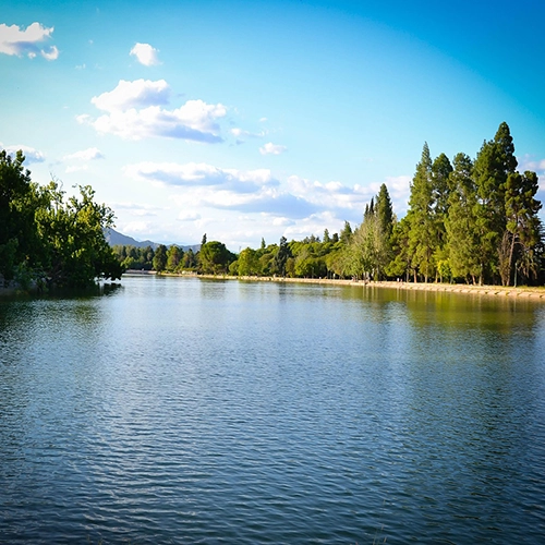 Postal, Nature, Lake