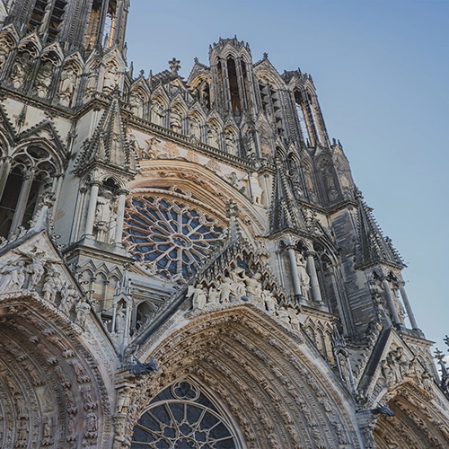 Reims cathedral, Church, Cathedral