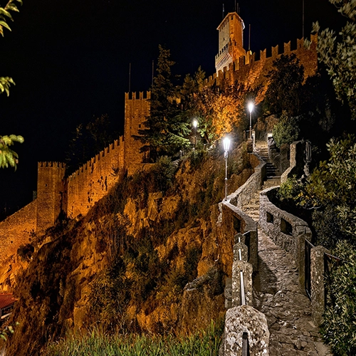 San marino, Castle, Architecture