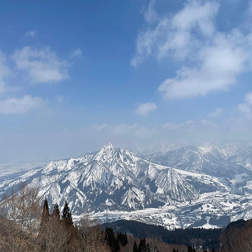 Snow mountain, Snow, View