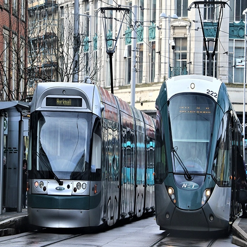Trams, Bus, City