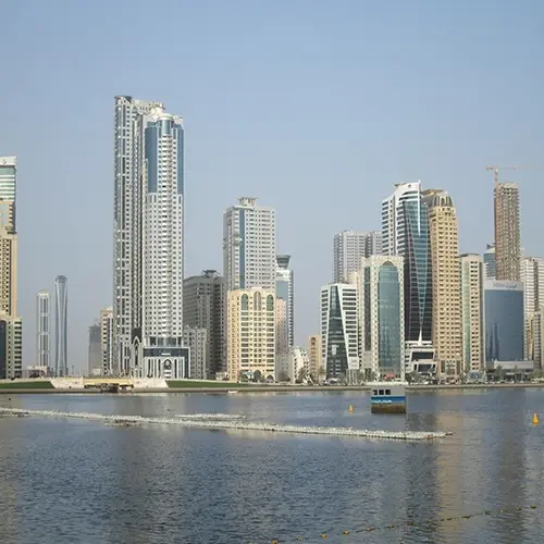 United arab emirates, Sharjah downtown, Waterfront