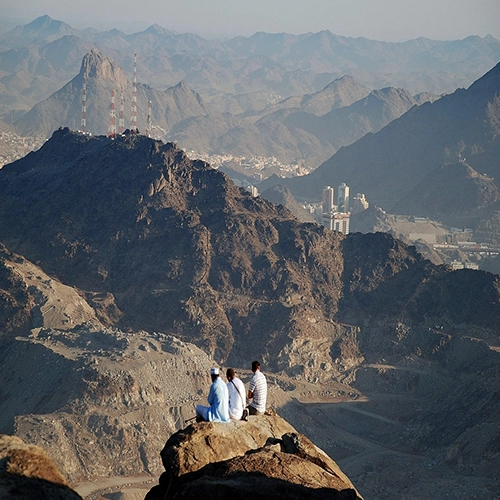 View, Mountains, Sky