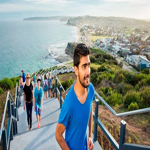 bike riding on newcastle