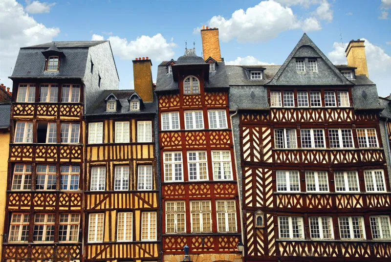 buildings Rennes France