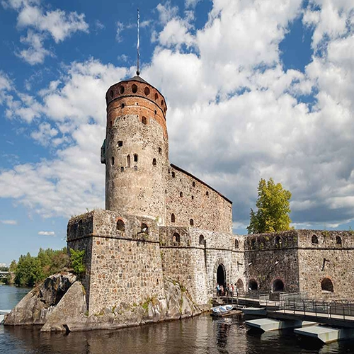 historic finland landmark savonlinna
