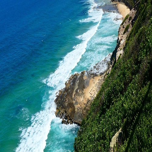 newcastle coastline ocean beach australia