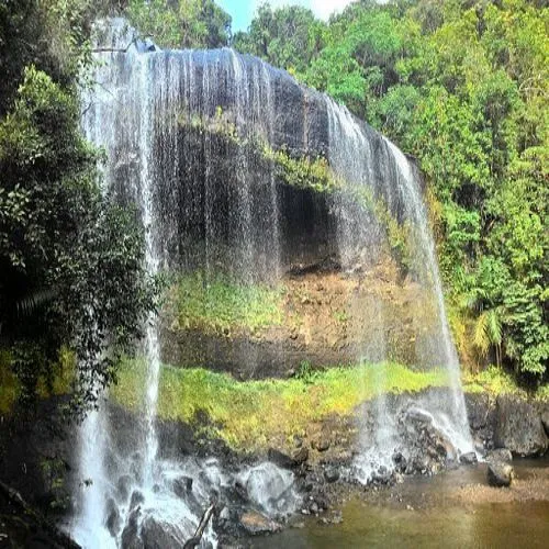 palau babeldaob island ngardmau waterfall