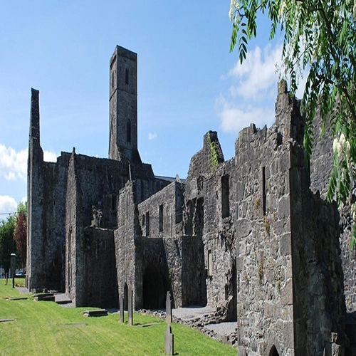 view of the abbey